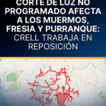 Corte de luz no programado afecta a Los Muermos, Fresia y Purranque: CRELL trabaja en reposición